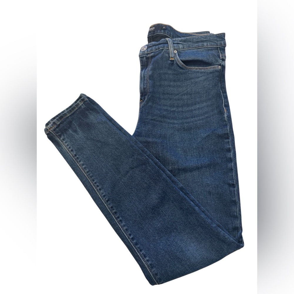 Hudson Jeans Women's Skinny Jeans - Dark Blue - Picture 4 of 6